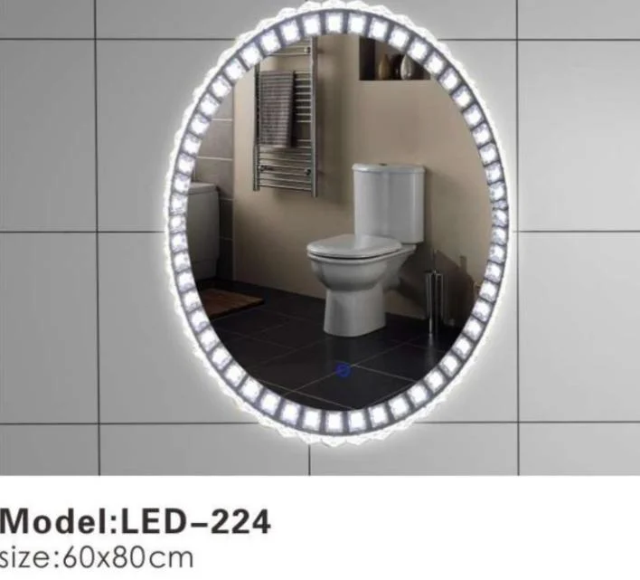 Rectangle Modern LED Dressing Shower Smart Wall Bathroom Cabinet Mirror